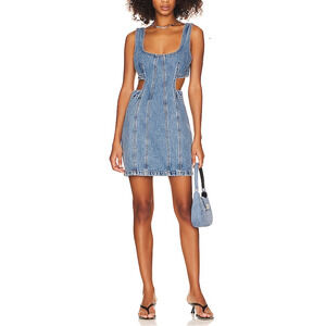 Grlfrnd Cutout Faria Vivi Tank Dress Size XS